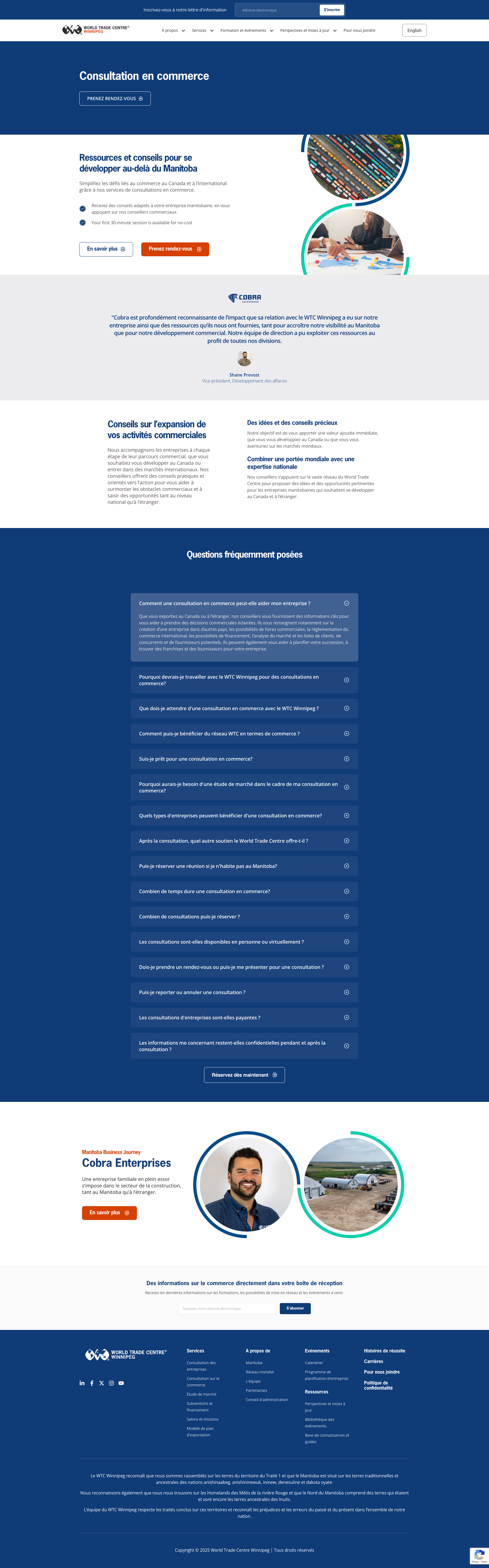 French language service page